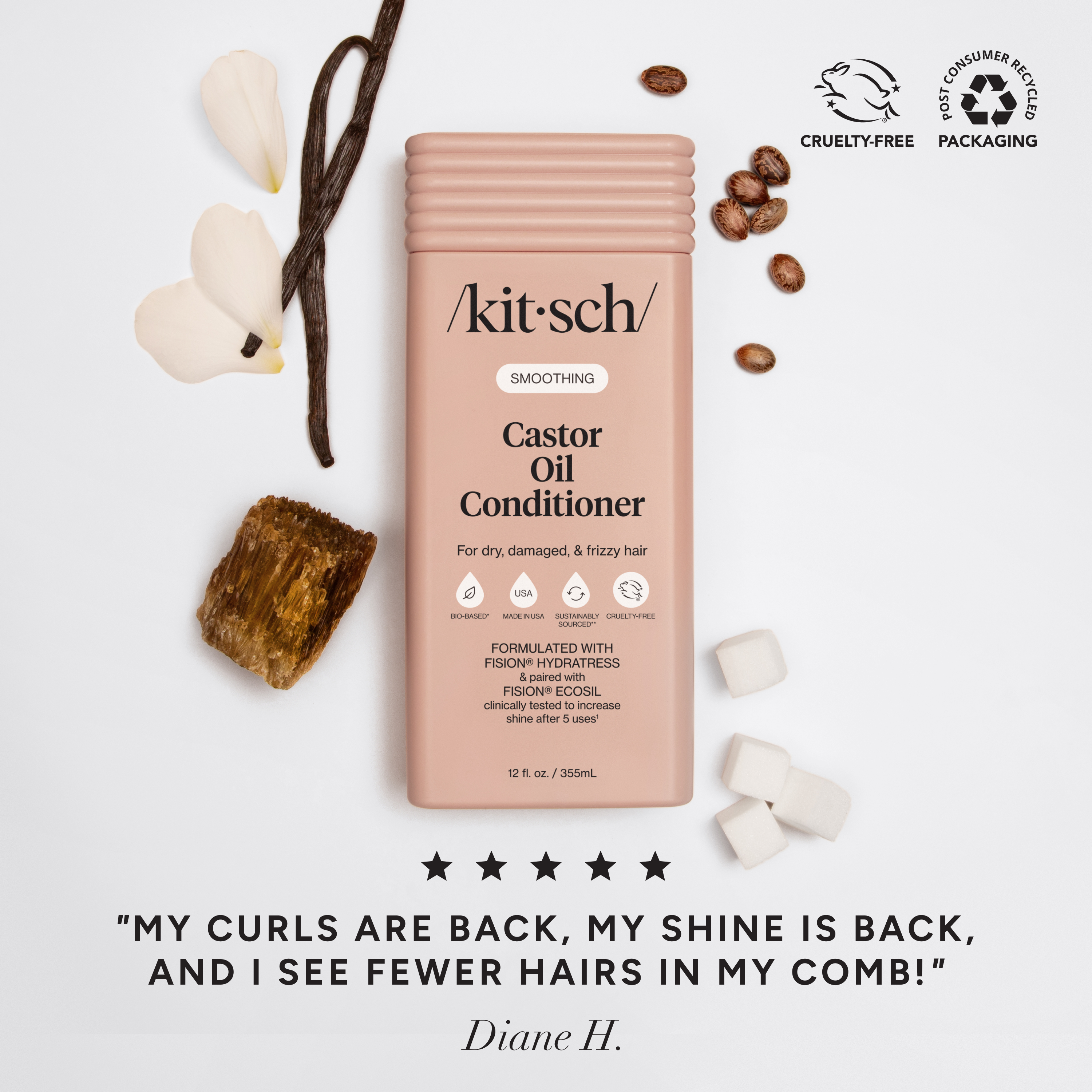 Castor Oil Nourishing Shampoo and Conditioner Combo - Curated Collection