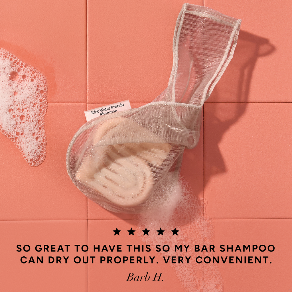 Kitsch Bar Saver Bag - RICE WATER PROTEIN Shampoo - Signature Selection