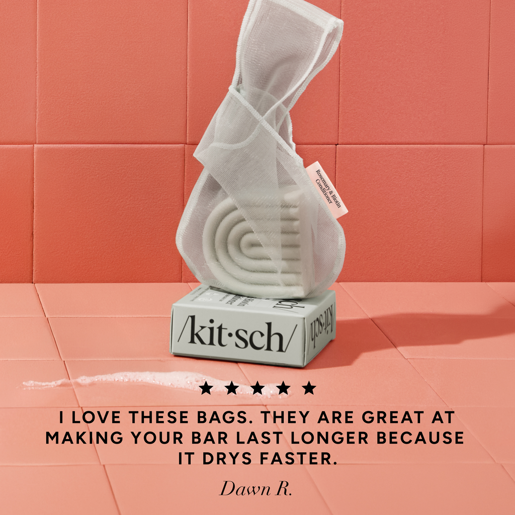 Kitsch Bar Saver Bag - ROSEMARY and BIOTIN Conditioner - Everyday Essentials