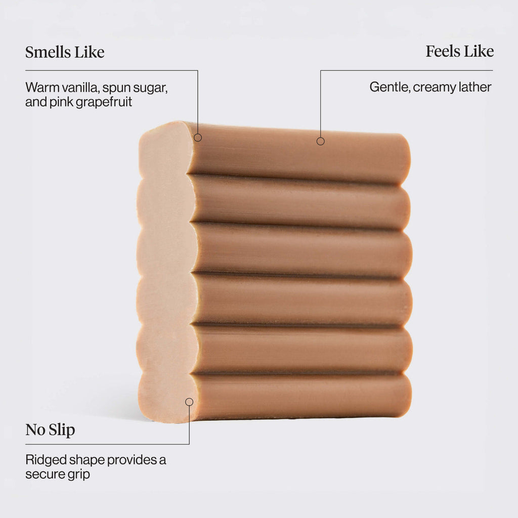 Cleansing Warm Sugar Body Wash Bar - Curated Collection
