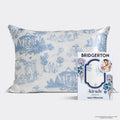 Bridgerton x Kitsch Satin Pillowcase in Garden Toile - Curated Collection
