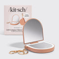 Terracotta Compact Mirror Keychain - Everyday Essentials