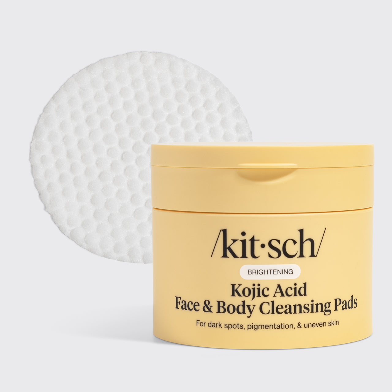 Kojic Acid Face and Body Cleansing Pads - Curated Collection