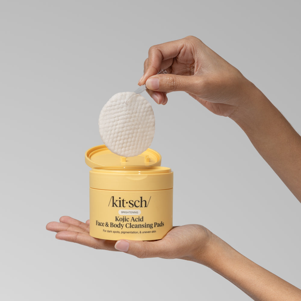 Kojic Acid Face and Body Cleansing Pads - Curated Collection