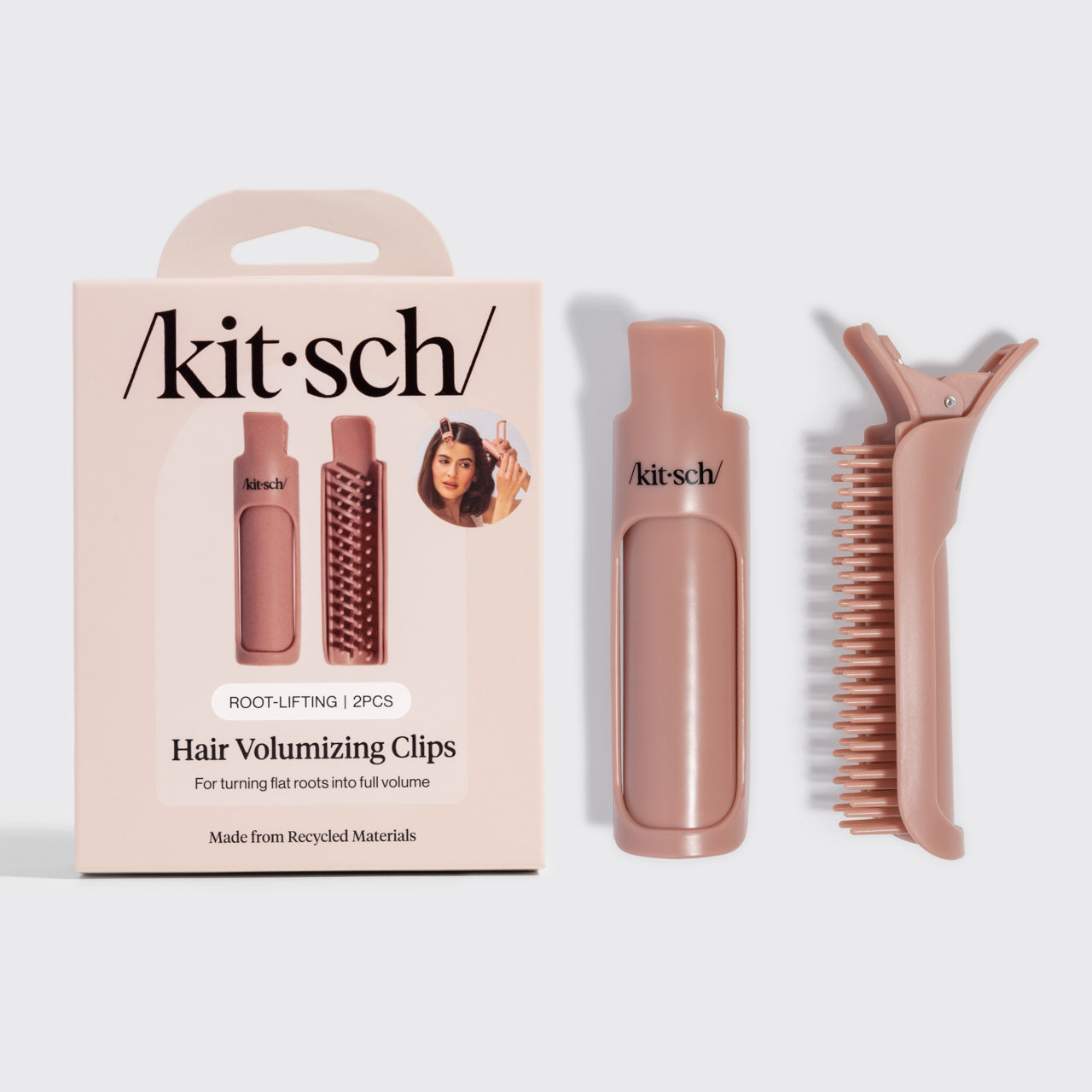 Hair Volumizing Clips in Terracotta - Everyday Essentials
