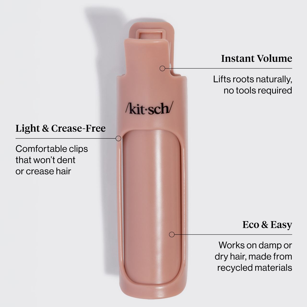 Hair Volumizing Clips in Terracotta - Everyday Essentials