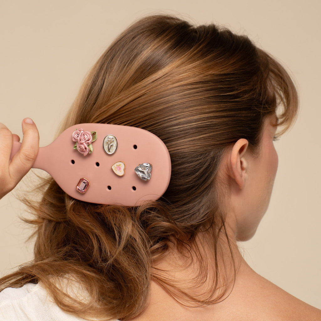 KitschPopTM Paddle Brush in Terracotta - Curated Collection