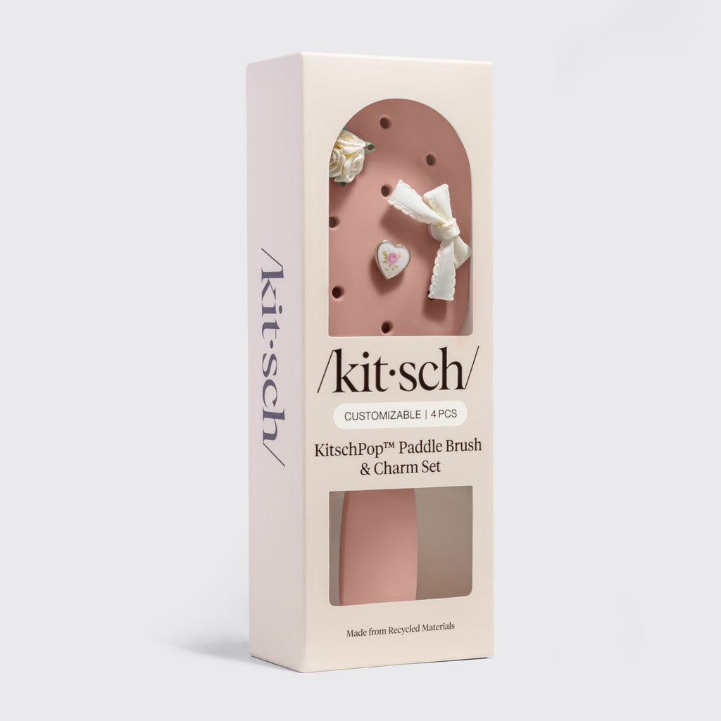 KitschPopTM Paddle Brush in Terracotta - Curated Collection