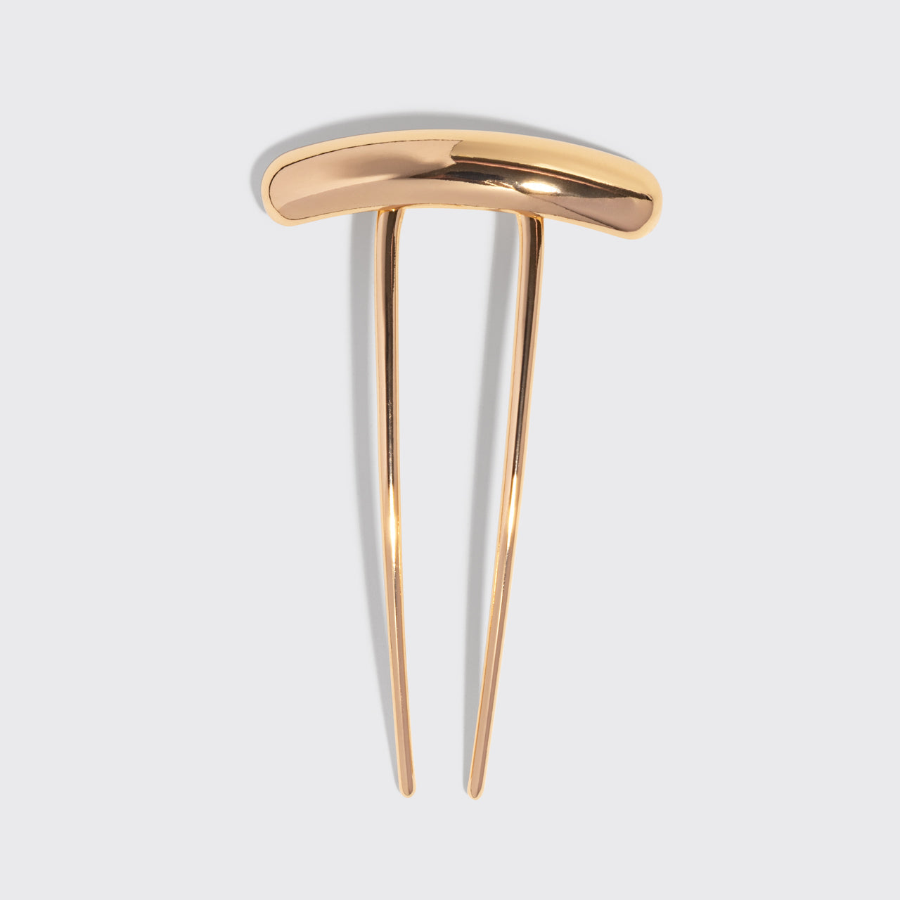 Gold Metal Barrette French Hair Pin - Mini - Signature Selection