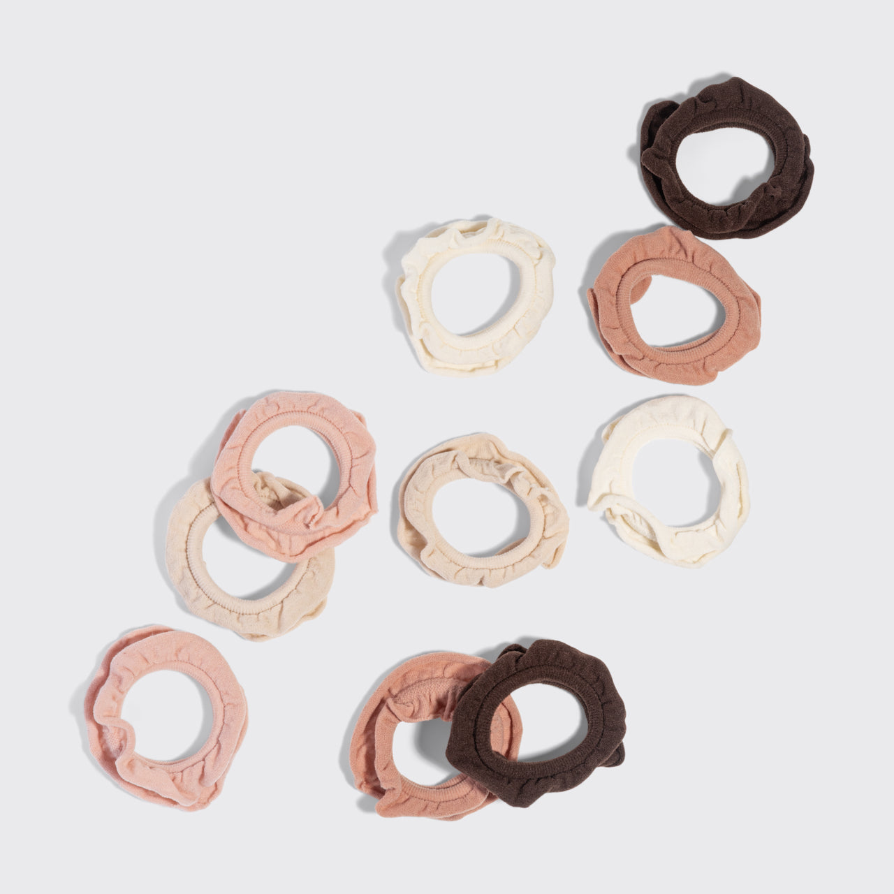 Blush Petal Hair Elastics - Signature Selection