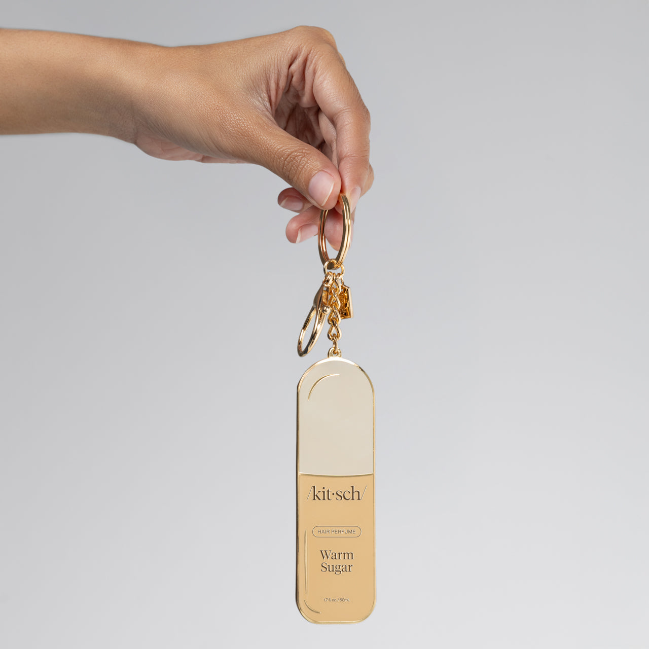 Warm Sugar Metal Enamel Keychain - Signature Selection