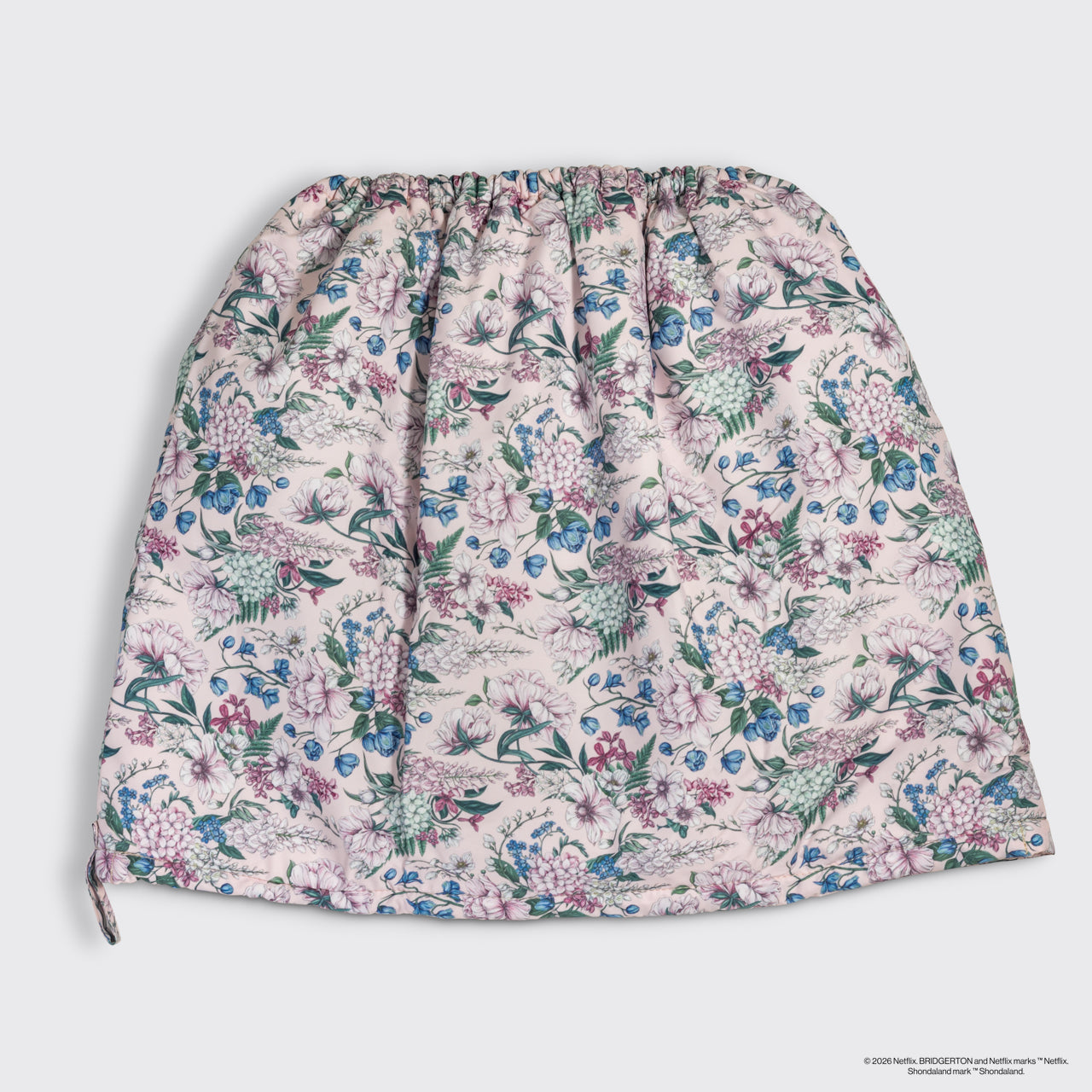 Bridgerton x Kitsch Satin-Lined Flexi Shower Cap in Wisteria - Signature Selection