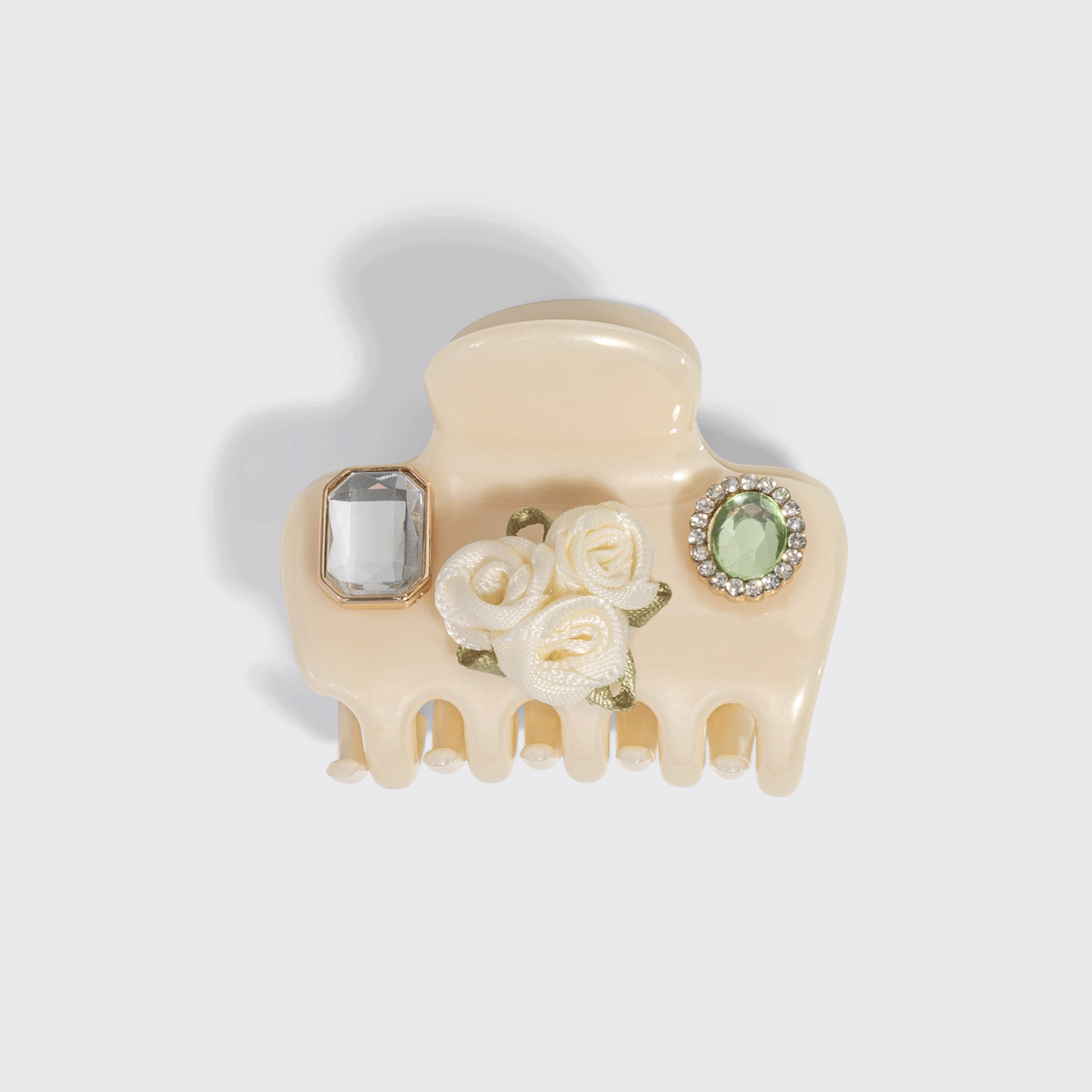 KitschPopTM Cloud Clip and Charms in Pearlized Cream - Curated Collection