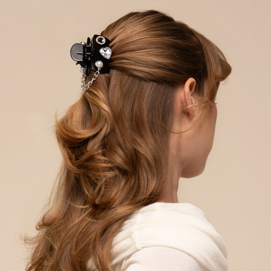 KitschPopTM Cloud Clip and Charms in Vintage Black - Signature Selection