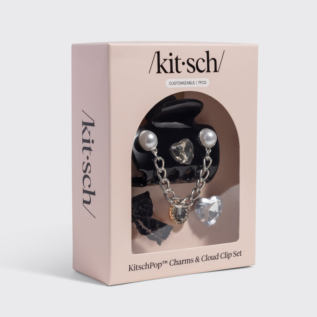 KitschPopTM Cloud Clip and Charms in Vintage Black - Signature Selection