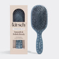 Coastal Blue Print Smooth and Polish Brush - Everyday Essentials