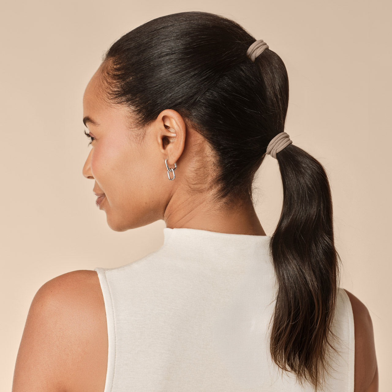 Rosewood Seamless Hair Elastics 12pc Set - Curated Collection