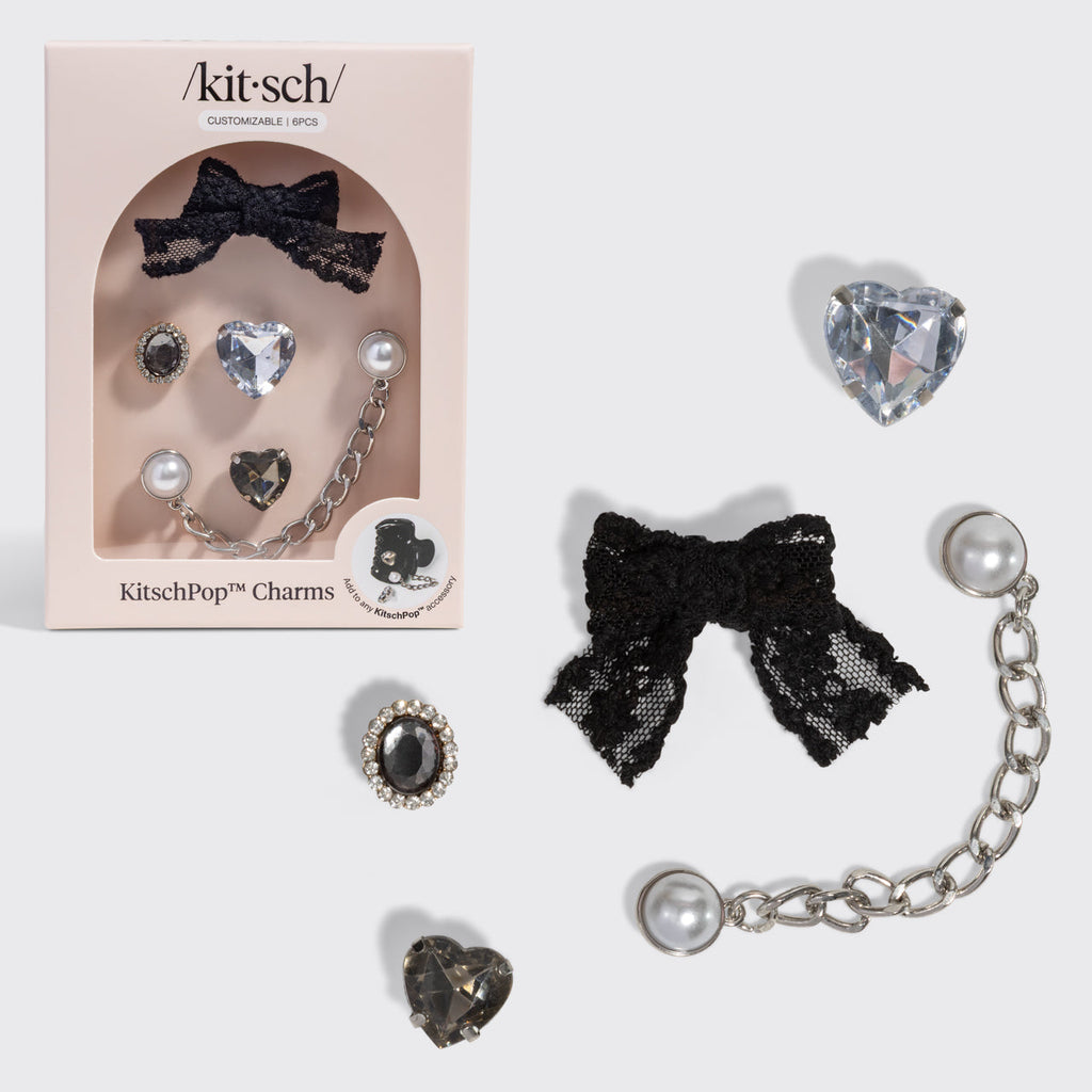 KitschPopTM Charms in Vintage Black - Curated Collection