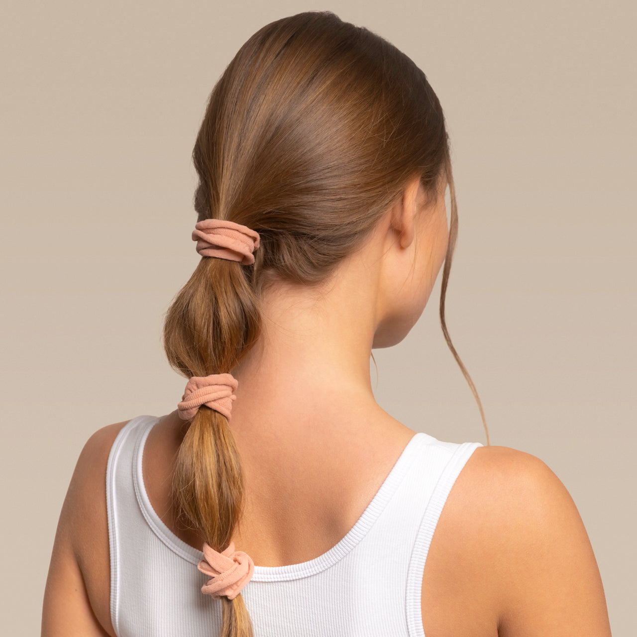 Blush Petal Hair Elastics - Signature Selection