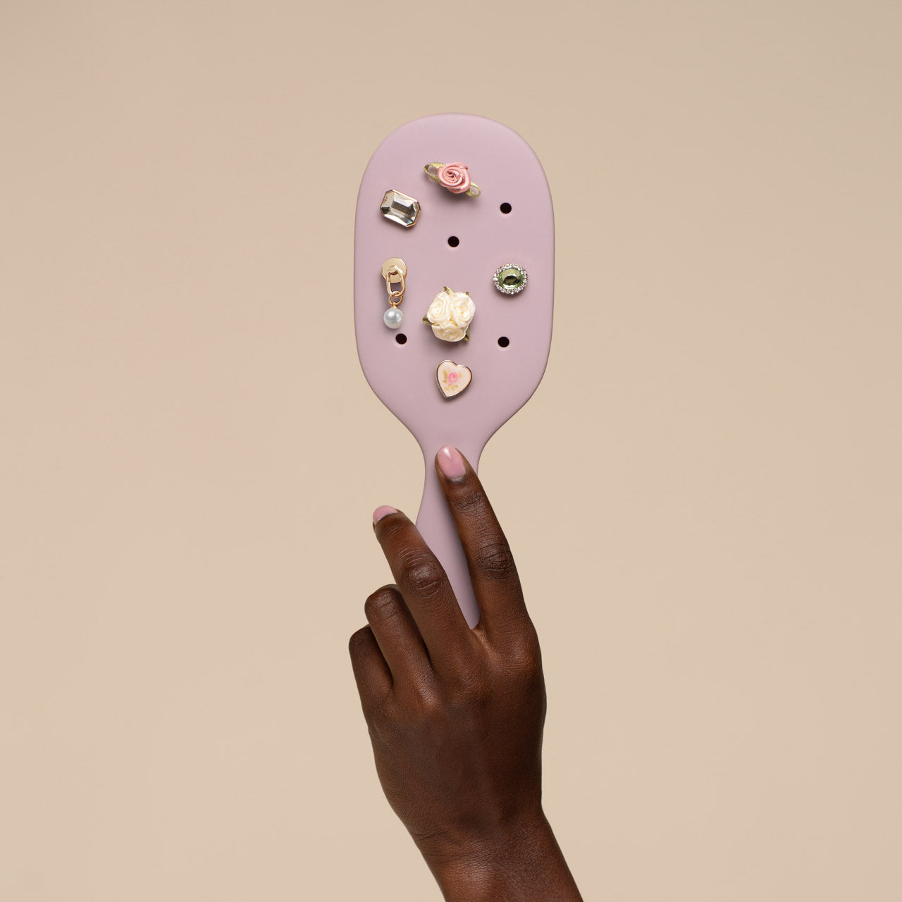 KitschPopTM Paddle Brush in Soft Violet - Signature Selection