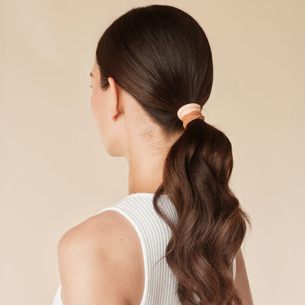 Blush Elastic Hair Ties 20pc Set - Signature Selection