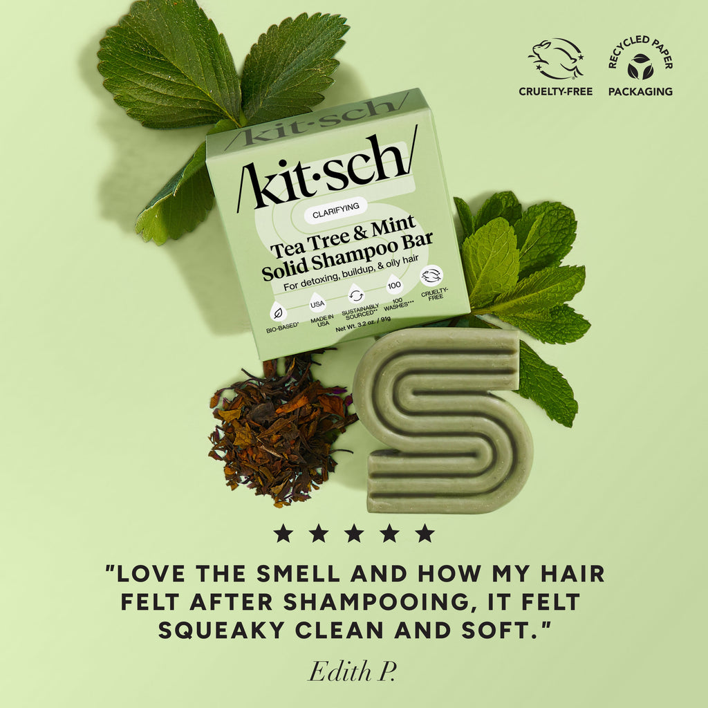 Tea Tree and Mint Clarifying Shampoo and Conditioner Bar Combo - Signature Selection