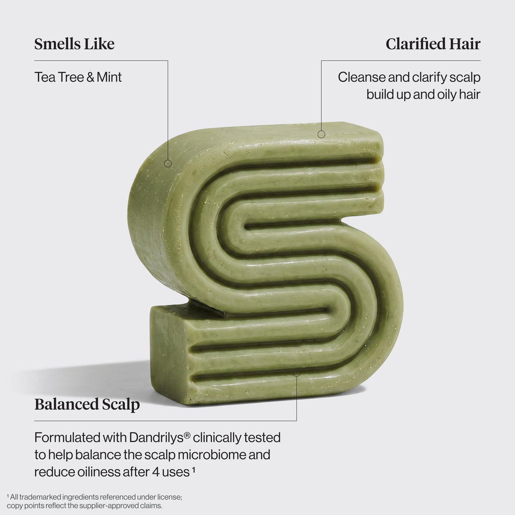 Tea Tree and Mint Clarifying Shampoo Bar - Curated Collection