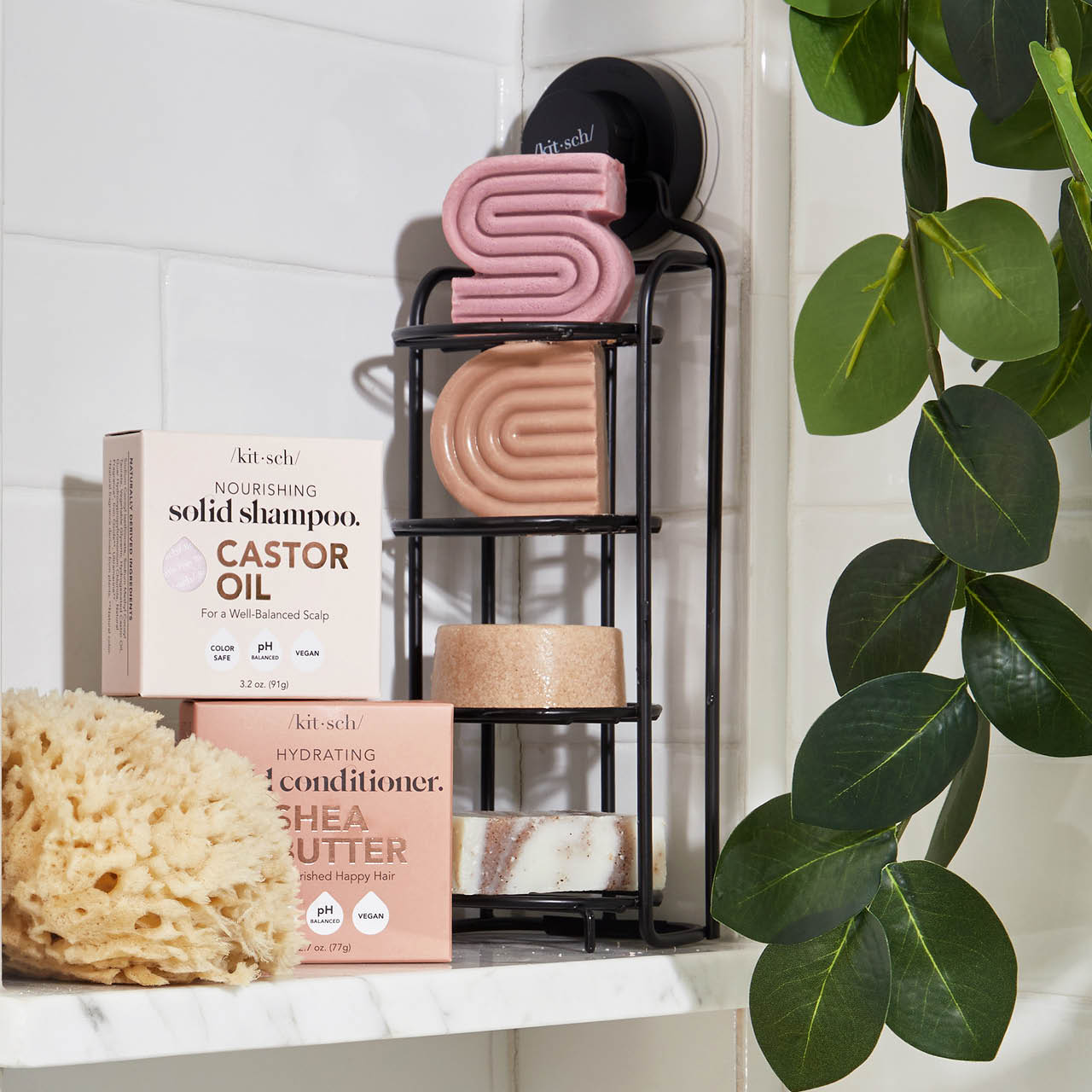 Self-Draining Shower Caddy - Curated Collection