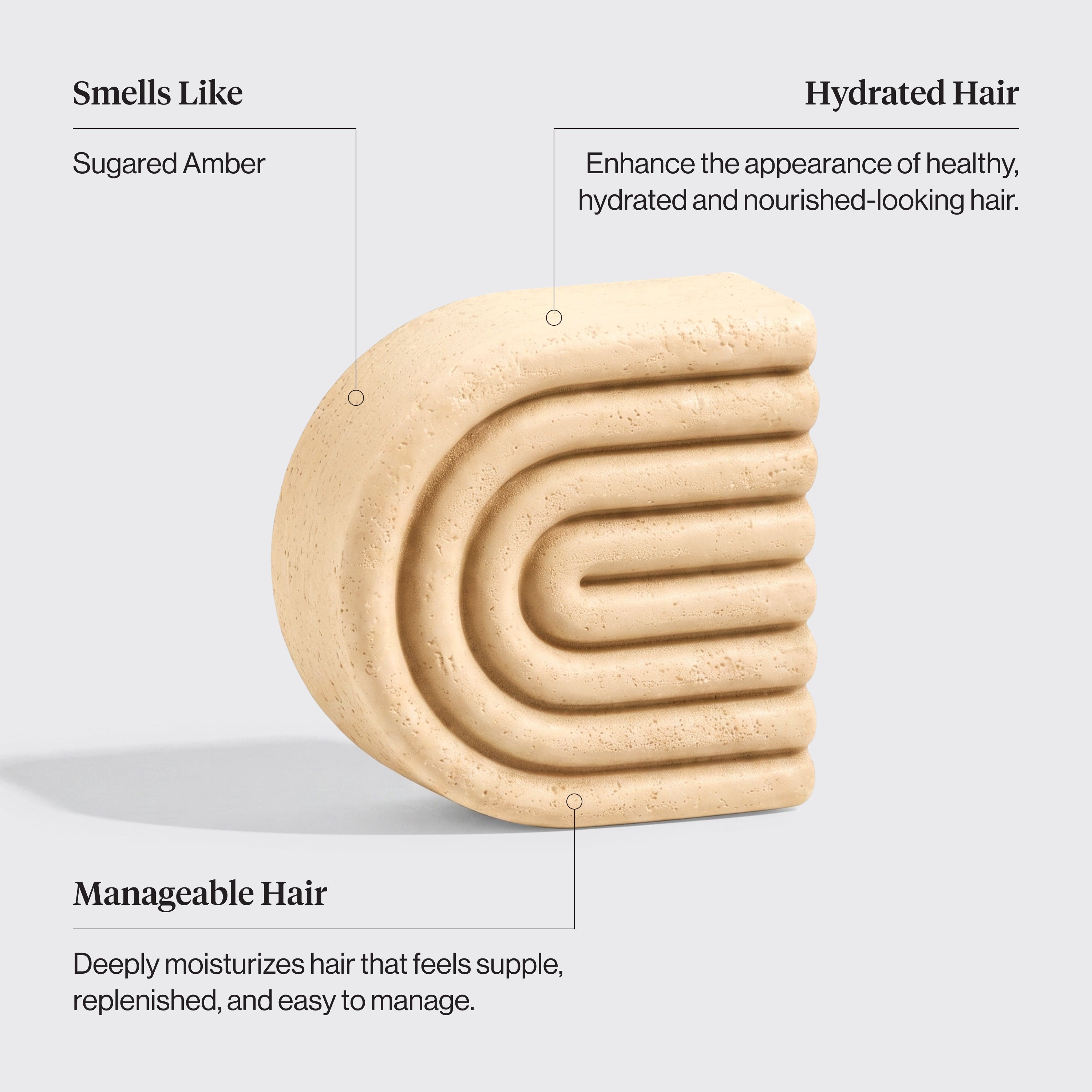 Shea Butter Hydrating Solid Conditioner Bar - Everyday Essentials