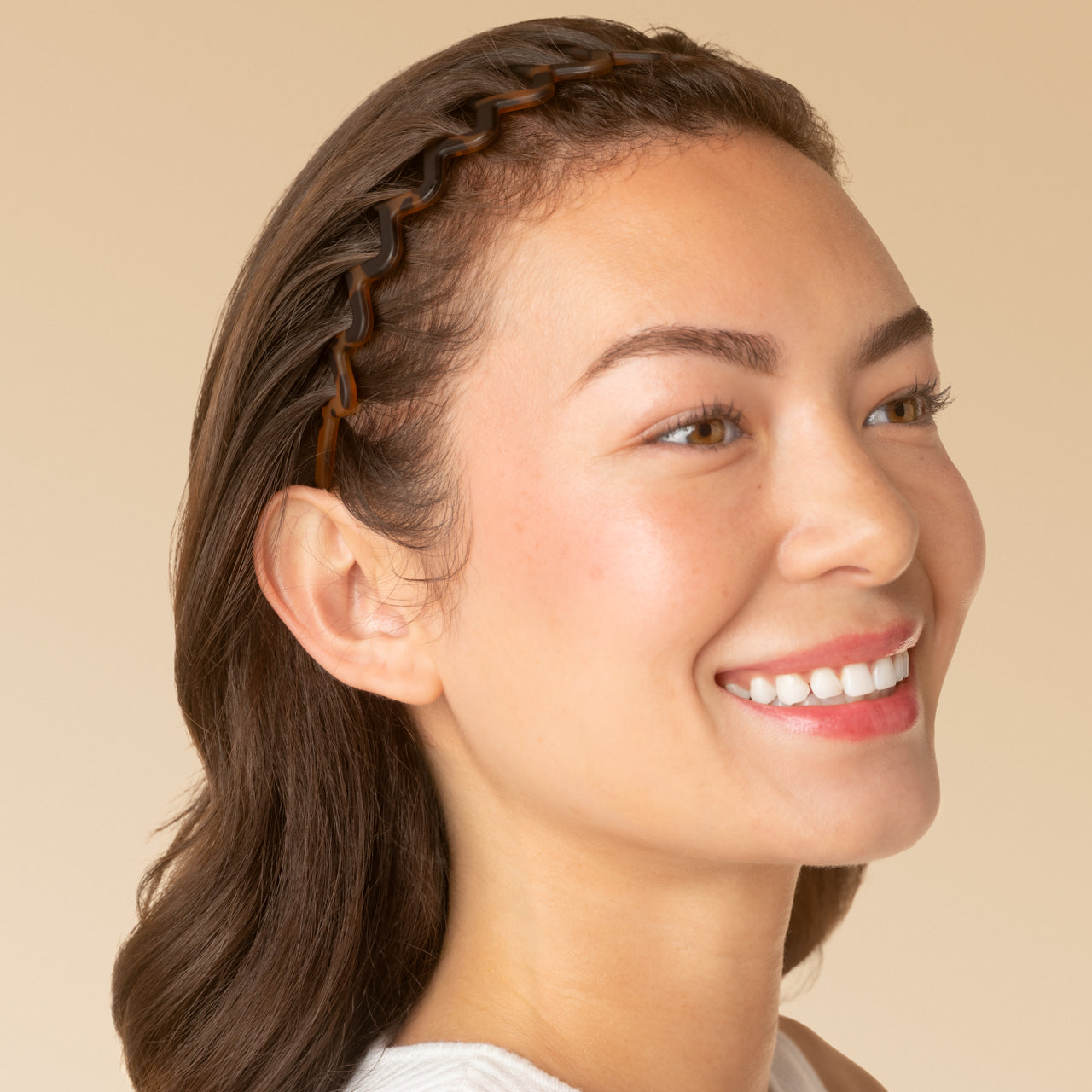 Black and Tort Zig Zag Headbands 2pc Set - Curated Collection