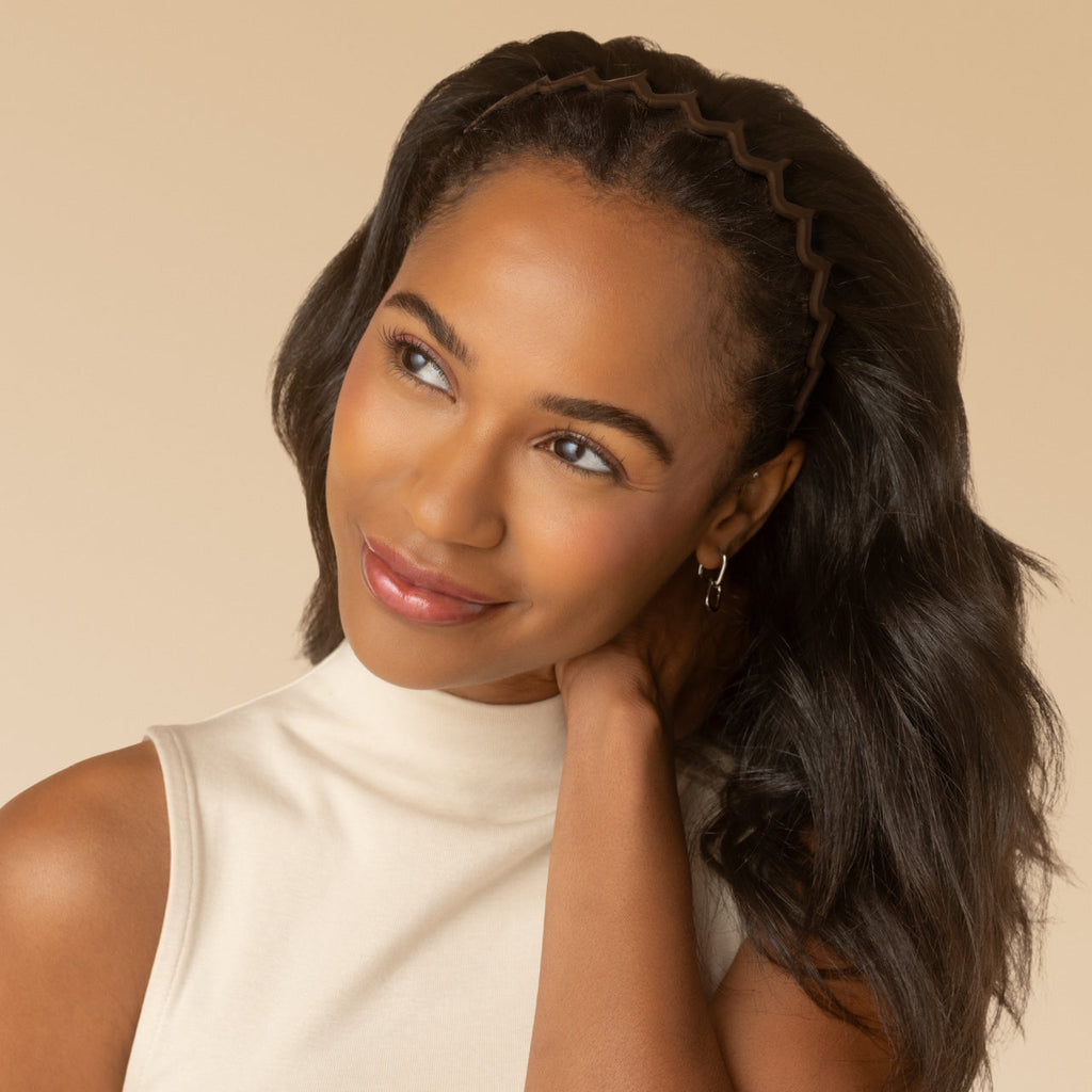 Neutral Zig Zag Headbands 2pc Set - Signature Selection