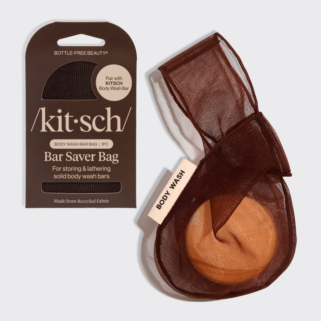 Chocolate Body Wash Bar Bag - Curated Collection