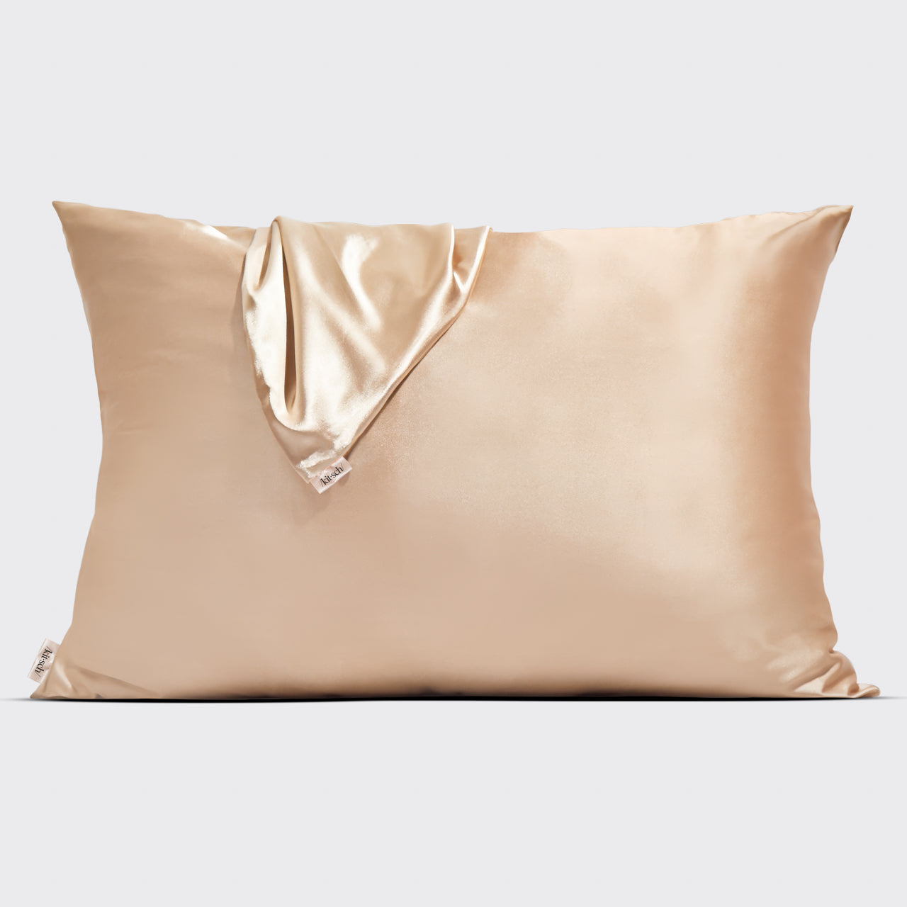 Satin Pillowcase in Champagne 4 Pack - Curated Collection