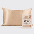 Satin Pillowcase in Champagne 4 Pack - Curated Collection