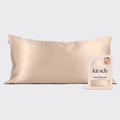 Satin Pillowcase in Champagne 4 Pack - King - Everyday Essentials