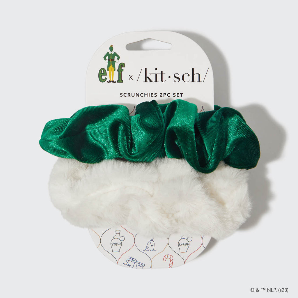 Kitsch x elf Scrunchies 2pc Set - Signature Selection