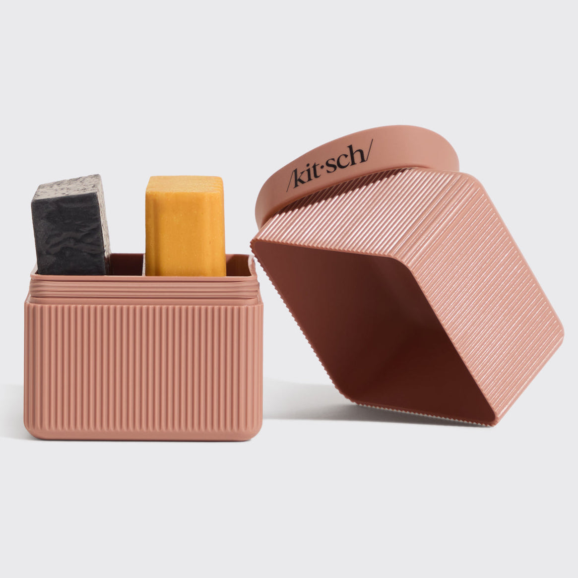 2-Compartment Travel Case - Terracotta - Signature Selection