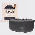 Charcoal Satin Pillow Eye Mask - Everyday Essentials
