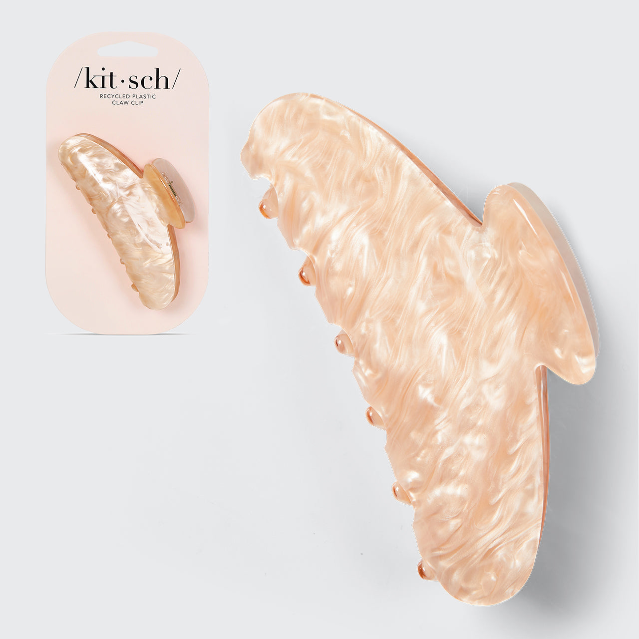 Blonde Marble Claw Clip - Everyday Essentials