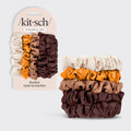 Sedona Satin Petite Scrunchies 5pc Set - Everyday Essentials