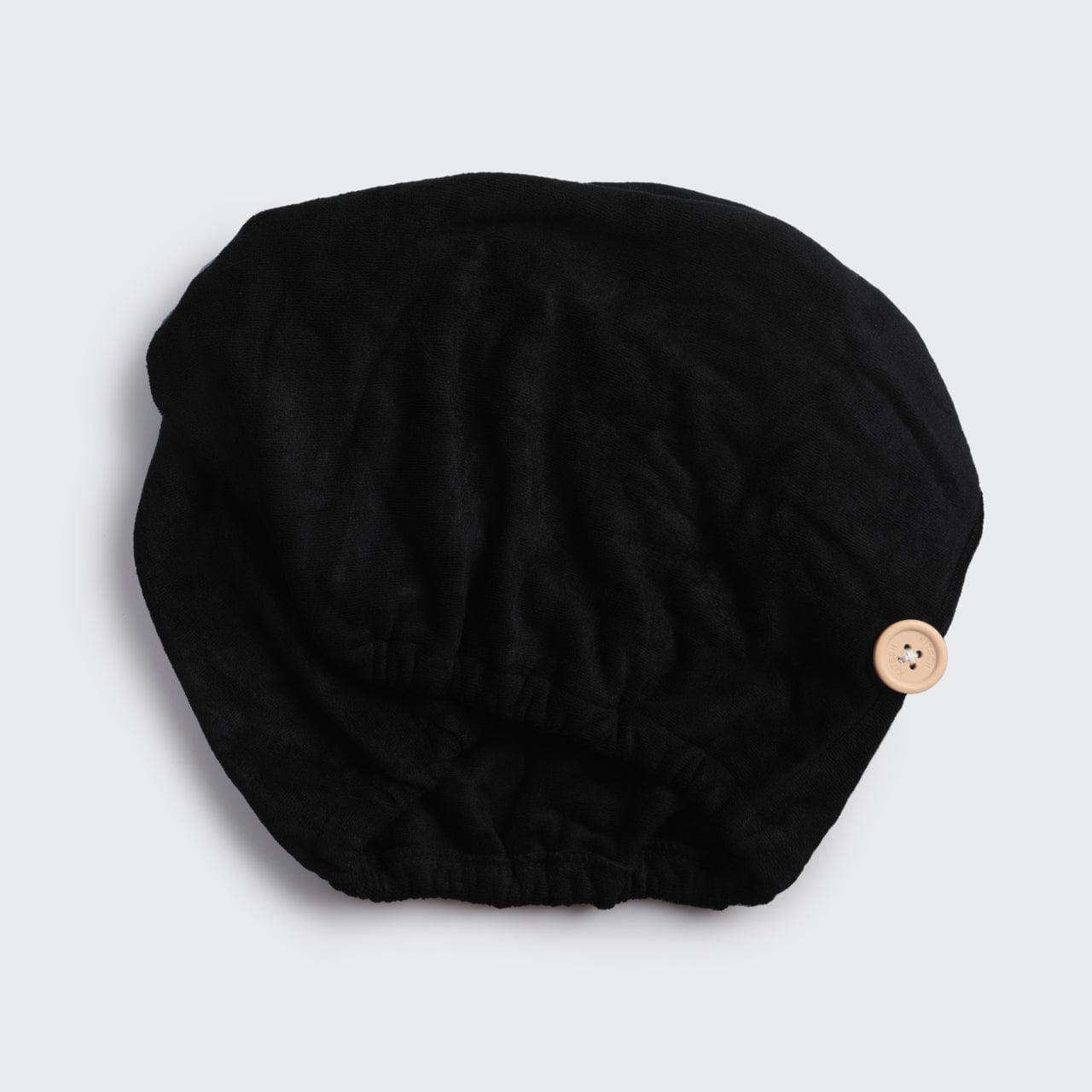 Microfiber Hair Towel - Black - Everyday Essentials