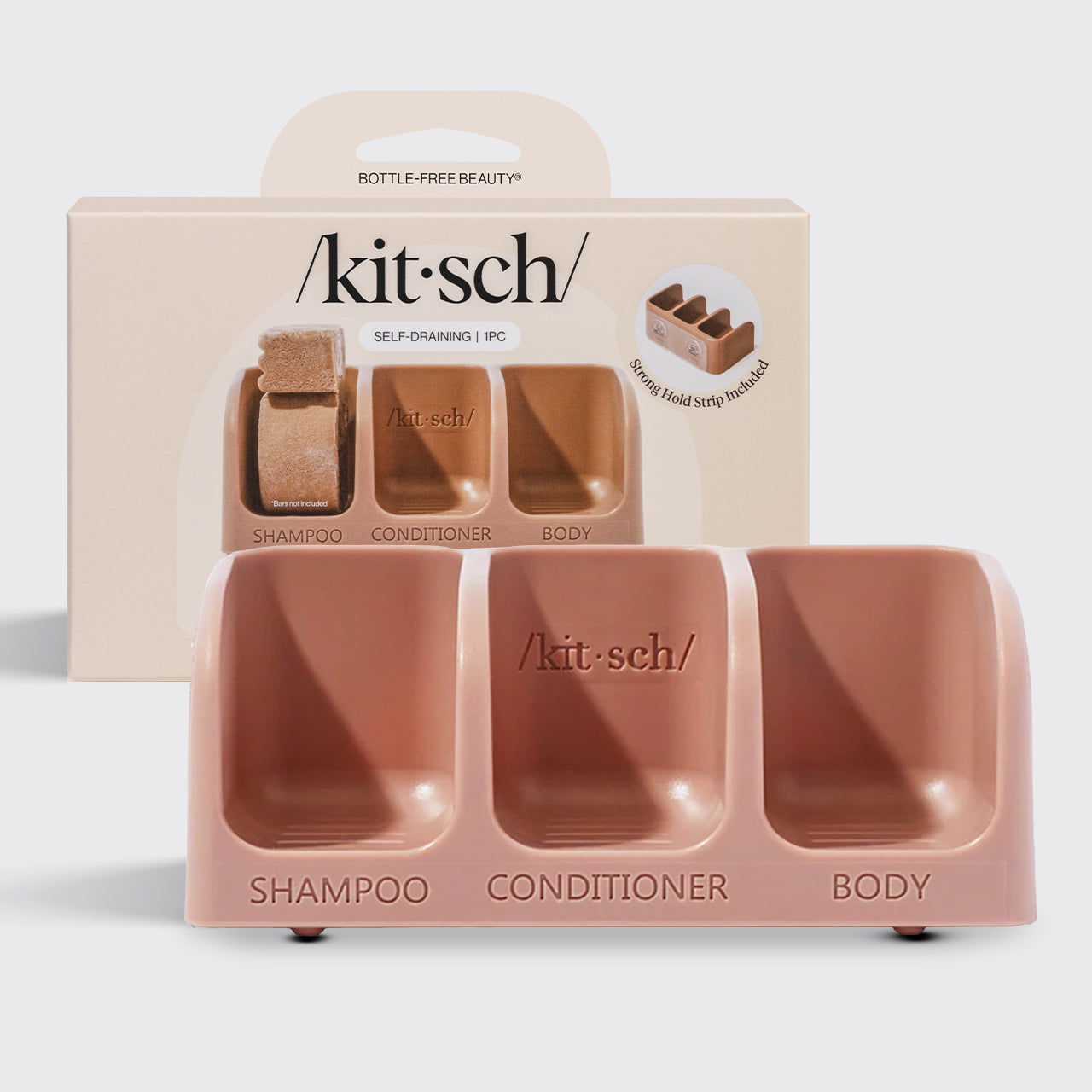 Terracotta Self-Draining Soap Dish - Everyday Essentials