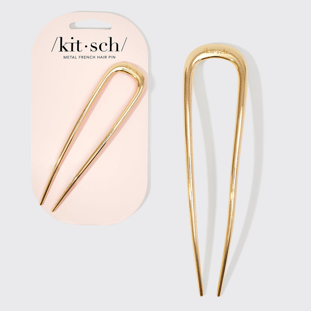 Gold French Hair Pin - Everyday Essentials