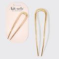 Gold French Hair Pin - Everyday Essentials