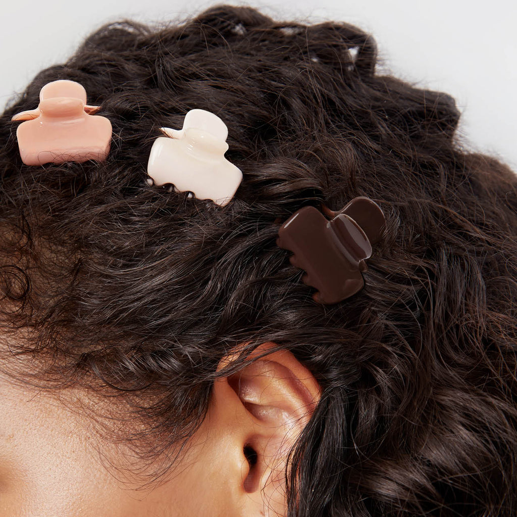 Rosewood Cloud Claw Clips 8pc Set - Mini - Curated Collection