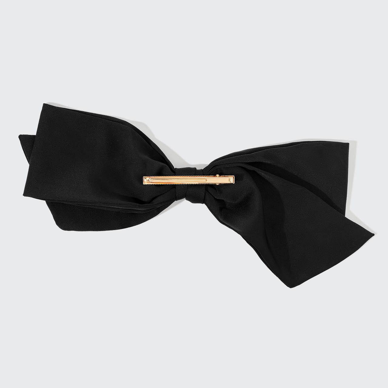 Black Bow Hair Clip - Curated Collection