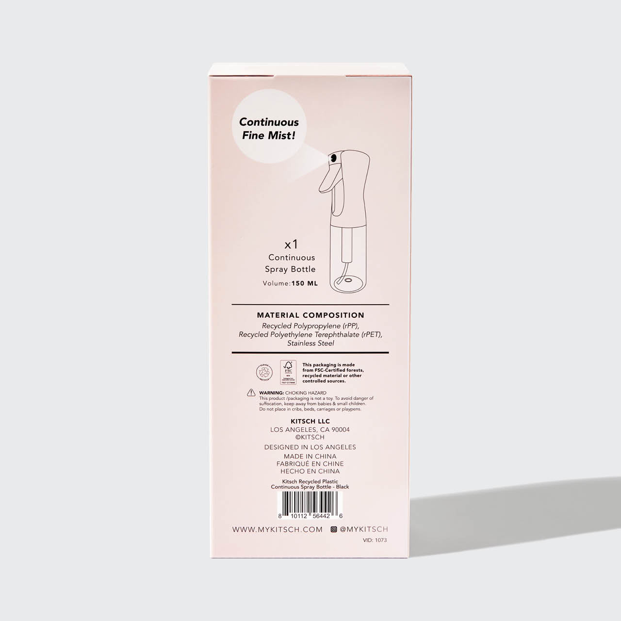 Black Continuous Spray - Curated Collection