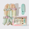 Hair Hero XL Satin Heatless Styling and Flat Lay Claw 4pc Set - Aura - Everyday Essentials