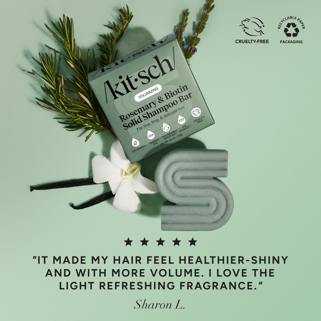 Rosemary and Biotin Volumizing Shampoo and Conditioner Bar Combo - Curated Collection