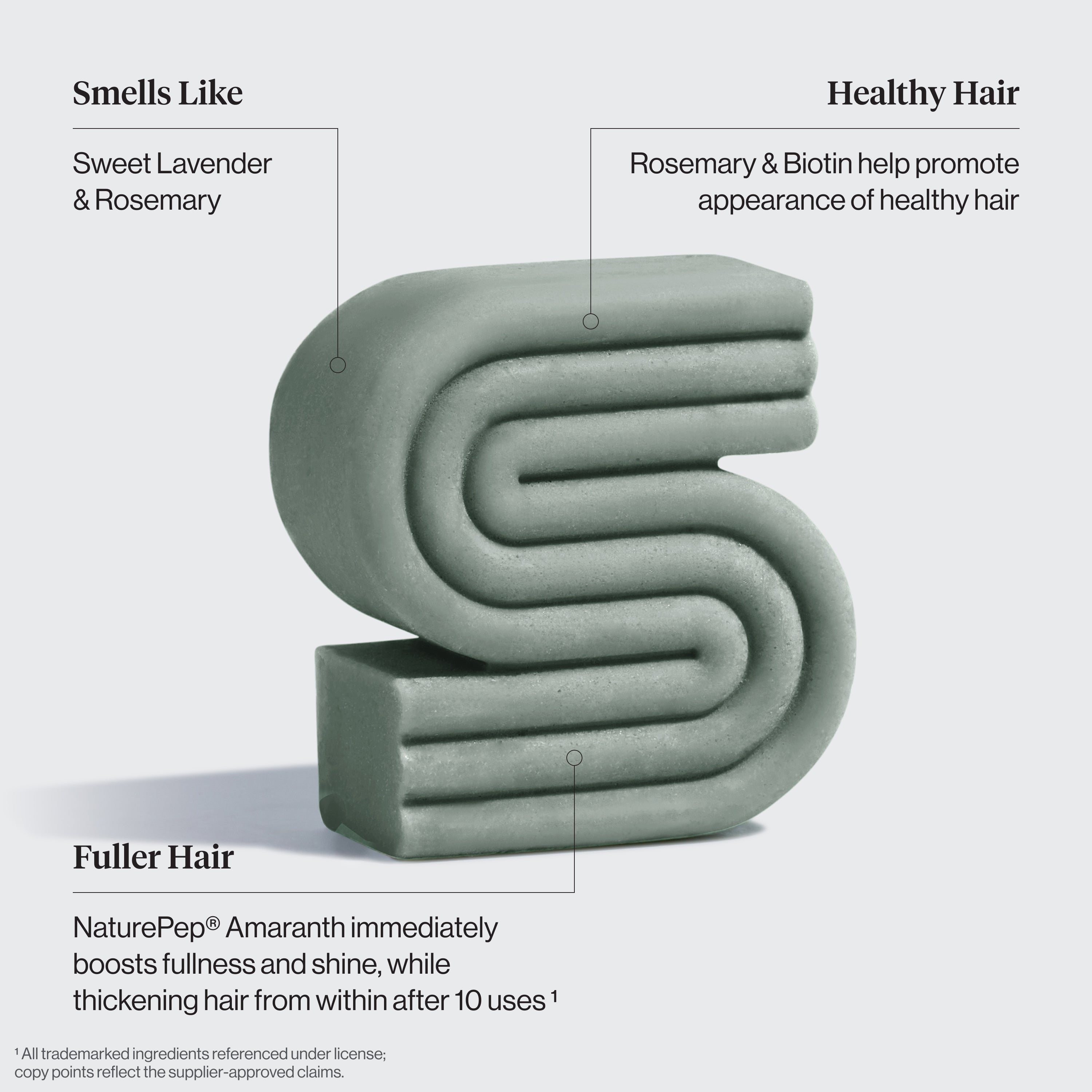 Rosemary and Biotin Volumizing Shampoo and Conditioner Bar Combo - Curated Collection